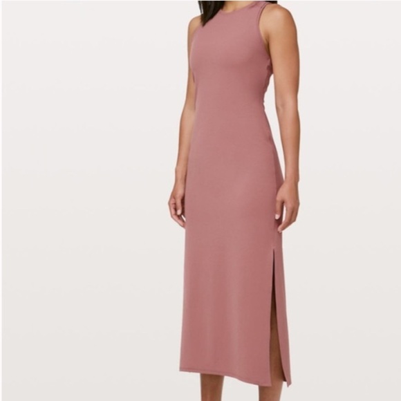 //Lululemon Pink Get Going Dress - Picture 1 of 16